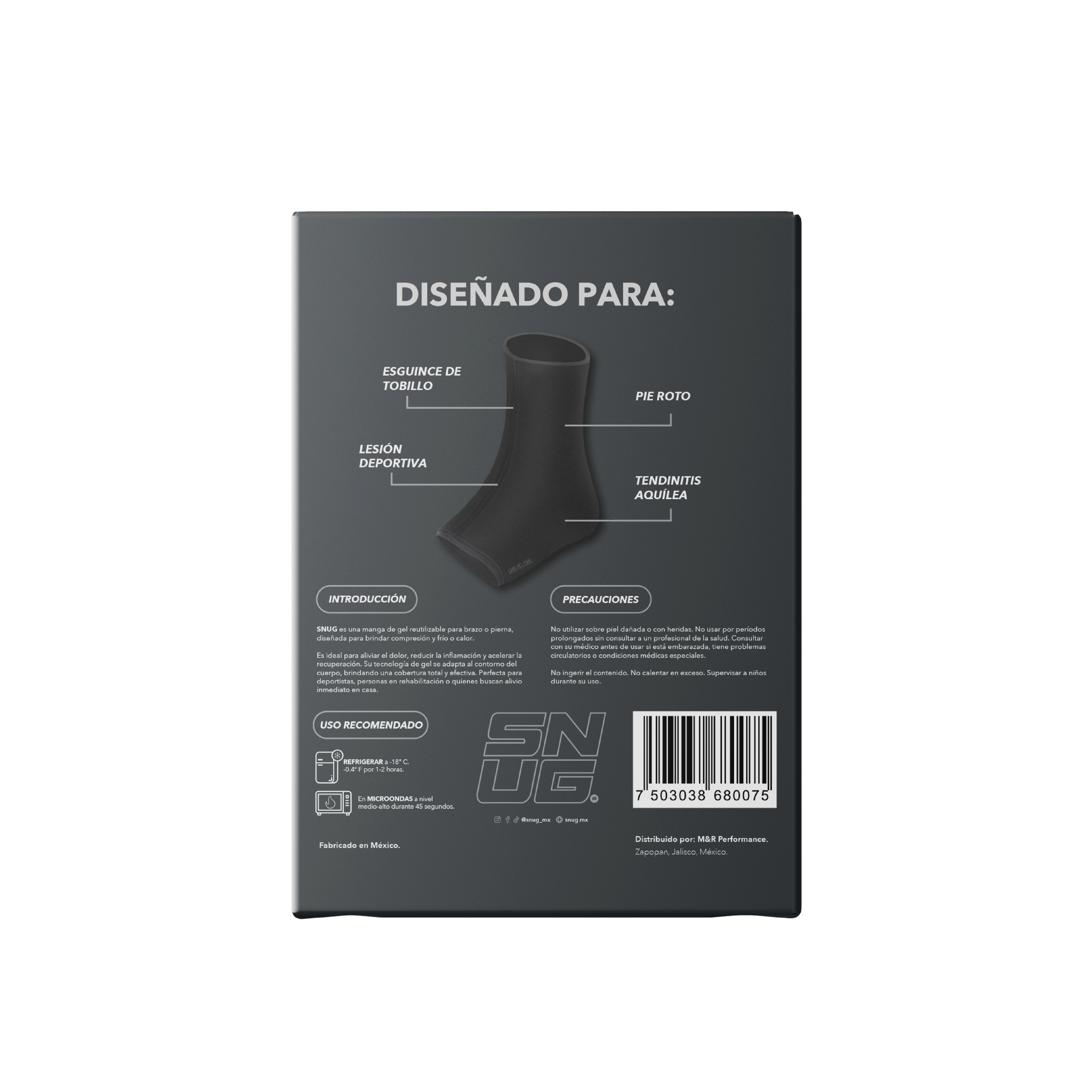 Thermal Sleeve Tobillera